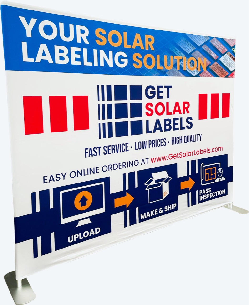 Trade show backdrop display